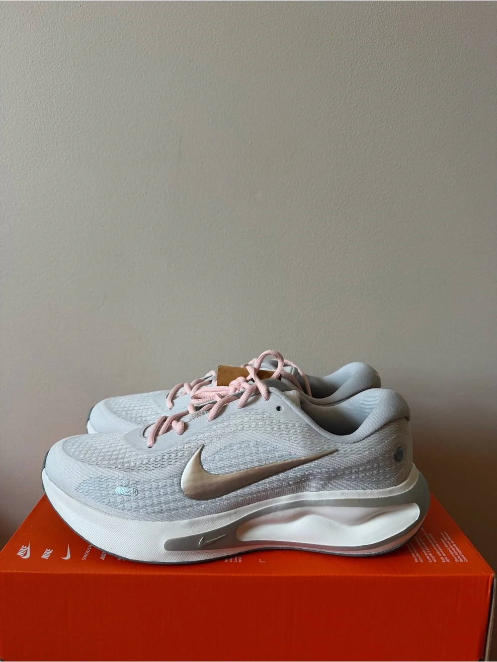 Nike Journey Run Grey Metallic FJ7765-006 Women’s Size 11